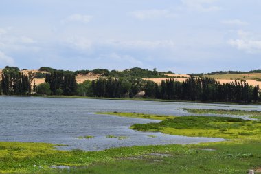 taze lake beyaz kum tepeleri MUI Ne, Phan Thiet, vietnam
