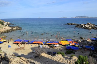 Trung Luong beach in Binh Dinh, vietnam