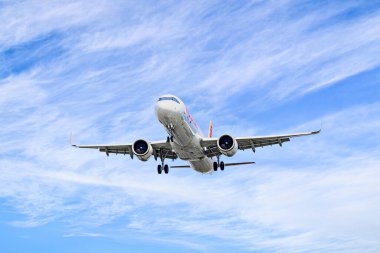 Barselona, İspanya; 5 Nisan 2025: Pegasus Havayolları Airbus A321 Josep Tarradellas Barcelona-El Prat Havaalanına indi.