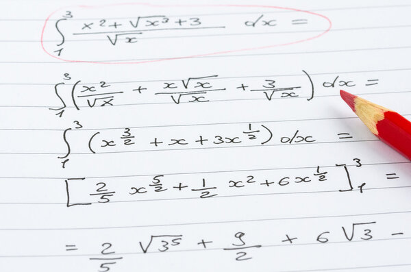 Handwritten Mathematical Formulas