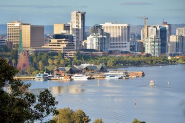Perth City ve Swan River