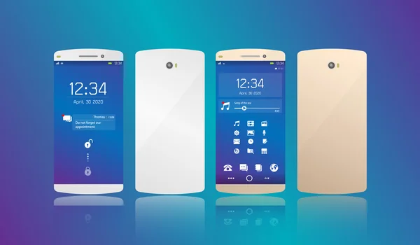 akıllı telefon modeli ve kullanıcı arabirimi