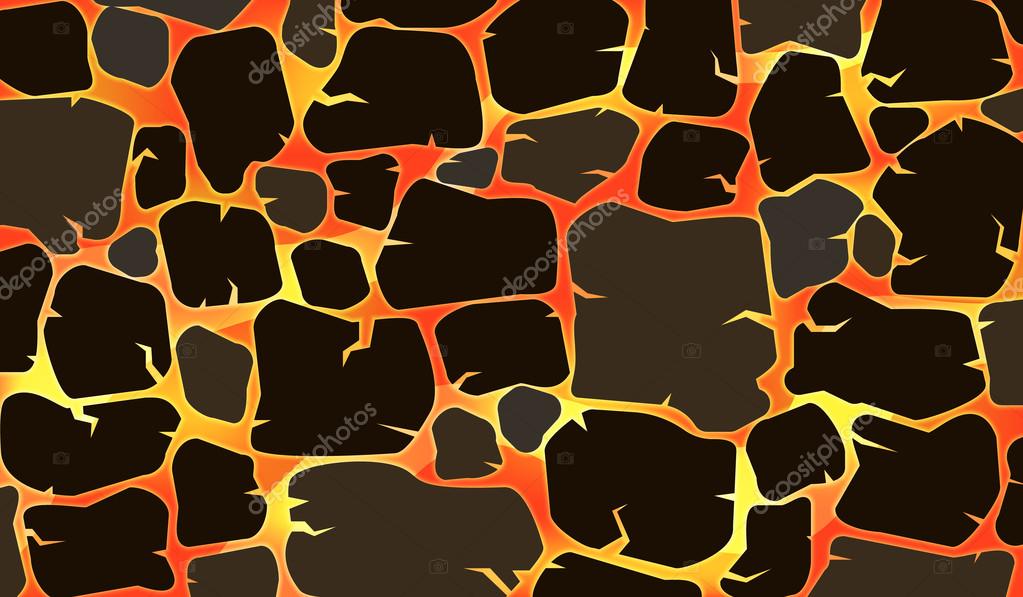 Vetor De Ilustração De Papel De Parede De Pedra Lava Vetores De