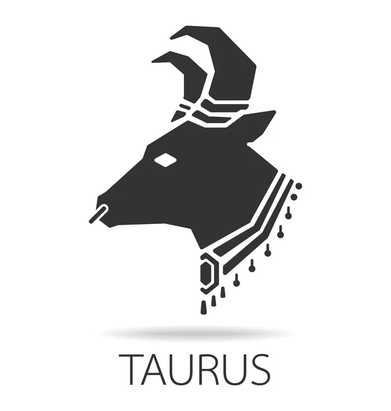 Taurus horoskooppi — vektorikuva