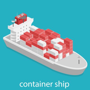 çeşitli boyut kargo Konteyner Taşıma.