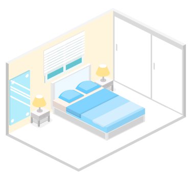 Modern yatak odası tasarımı