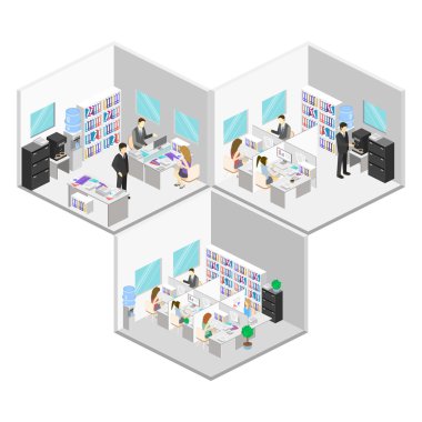 Office kat iç bölümleri
