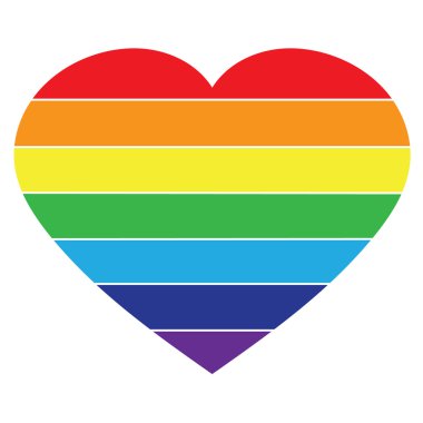 kalp gökkuşağı simgesi, lgbt topluluk oturum