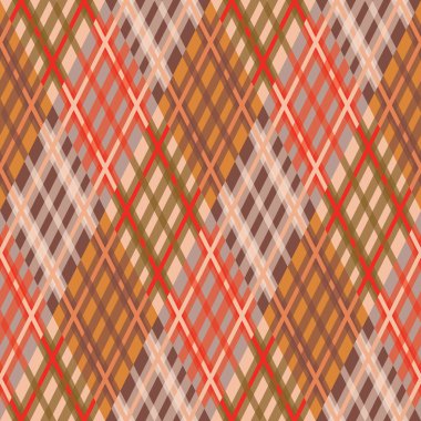 Sorunsuz ekose deseni. Köşegen. sonbahar paleti.