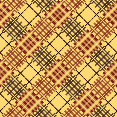 Sorunsuz ekose deseni. Köşegen. kahverengi paleti.