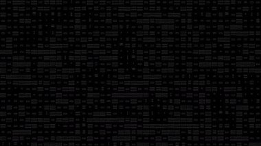 Soyut 2B şekil canlandırması döngüsü. Creensaver. Desen Şablonu.