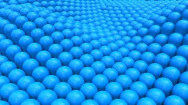 Soyut döngüleme 3D Çokgen arkaplan. Kusursuz animasyon.