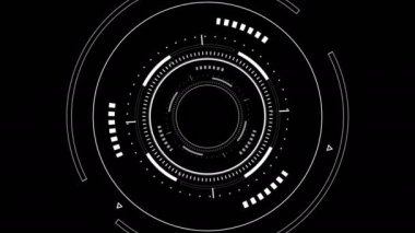 Cirlce HUD elementleri canlandırılıyor. Tünel