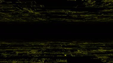 Teknolojik HUD ızgara hatları ve veri metni. Yakınlaştır.