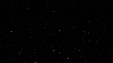 Soyut artı ve eksi HUD kusursuz animasyona yakınlaştır. Teknolojik siber uzay döngüsü.