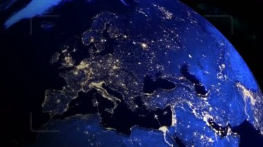 Birçok yerden Almanya 'ya uçmak. Hepsi Berlin 'e uçuyor. Haritada bir uçak gezisi, dünya..