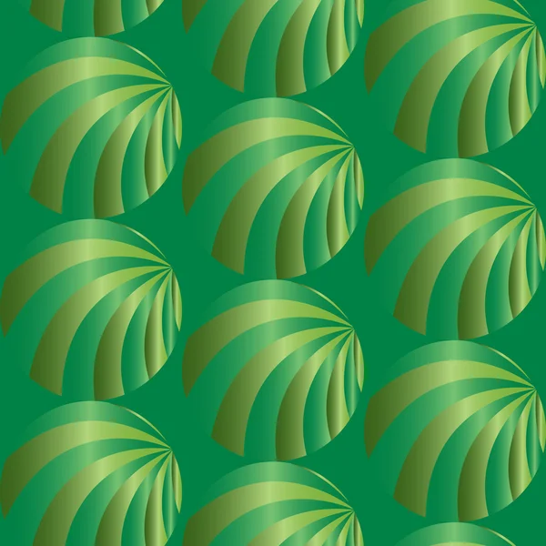 원활한 추상 녹색 패턴입니다. 섬유, 직물 및 포장에 적합 — 스톡 벡터