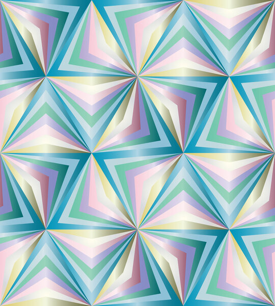 Бесшовный многоугольный красочный узор. Геометрический абстрактный фон
