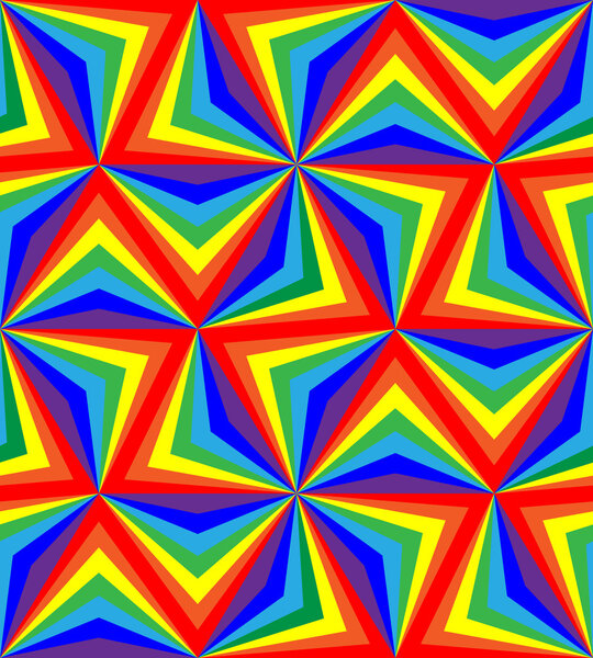 Безшовные радужные полоски. Геометрический узор. Подходит для текстиля, ткани и упаковки
