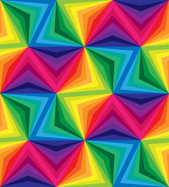 Безшовные радужные полоски. Геометрический узор. Подходит для текстиля, ткани и упаковки
