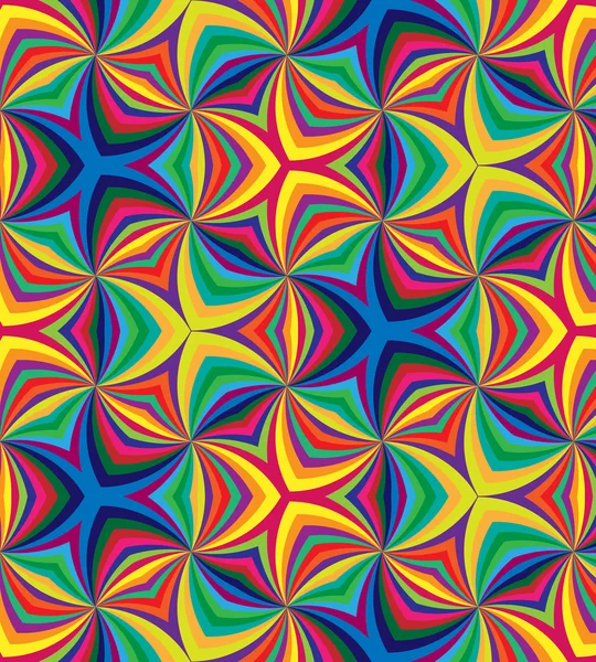 Sorunsuz gökkuşağı spiraller. Geometrik desen. Tekstil, kumaş ve ambalaj için uygun