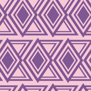 Seamless poligonal Menekşe modeli. Geometrik arka plan