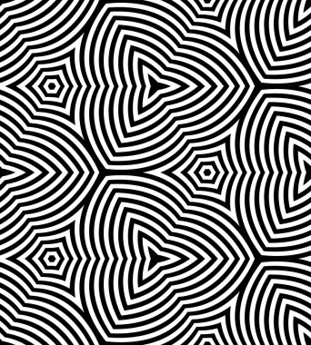 Sorunsuz tek renkli dalgalı çizgiler Pattern.Geometric soyut arka plan. Tekstil, kumaş ve ambalaj için uygun