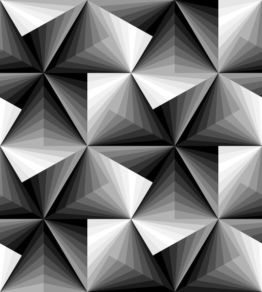 Бесшовный многоугольный монохромный узор. Геометрическая справка. Подходит для текстиля, ткани, упаковки и веб-дизайна
.