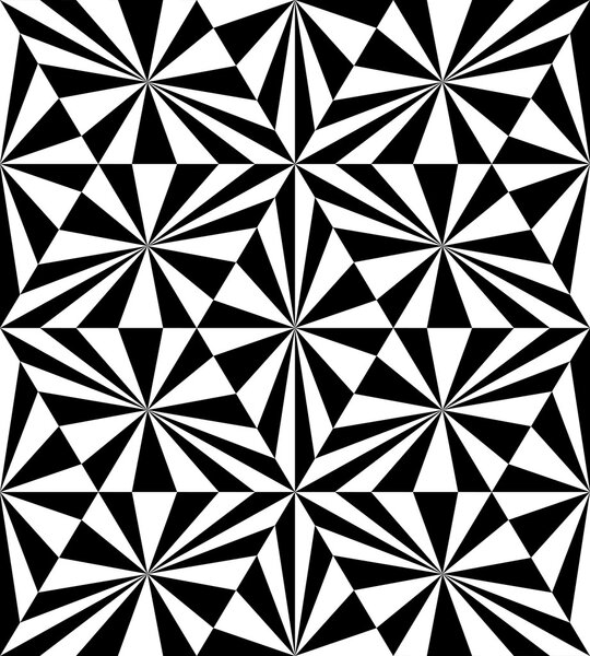Бесшовный многоугольный монохромный узор. Геометрический абстрактный фон

