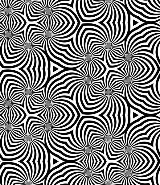 Sorunsuz tek renkli spiraller desen. Geometrik arka plan. Tekstil, kumaş, ambalaj ve web tasarımı için uygundur..