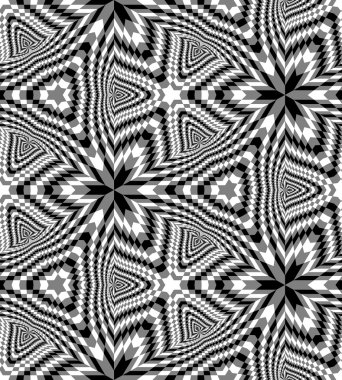 Dikişsiz Tek renkli Poligonal Geometrik Desen. Merkeze Doğru Azalan Dikdörtgenler derinlik ve hacim yanılsaması yaratır. Tekstil, kumaş, ambalaj ve web tasarımı için uygundur.