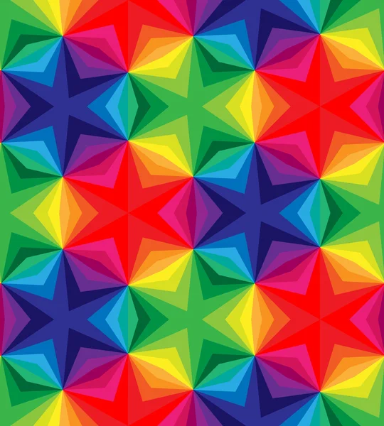 Zökkenőmentes Polygonal színes Pattern. Geometriai absztrakt háttér. Alkalmas textil-, szövet-és csomagolási. — Stock Vector
