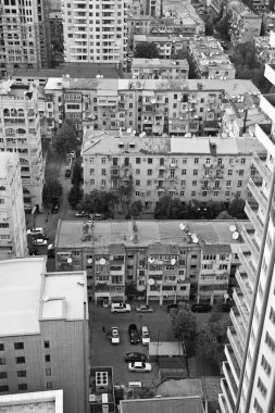 Eski evler Üstten Görünüm