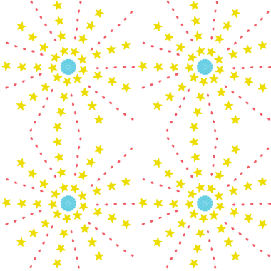 Yıldız ile soyut seamless modeli. Vektör çizim