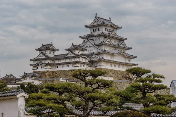 Devam et güzel beyaz ünlü Himaji City, Japonya