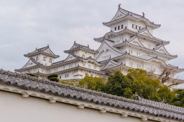 Devam et güzel beyaz ünlü Himaji City, Japonya 