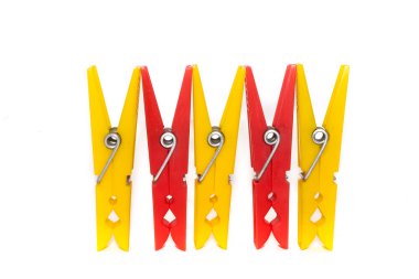 keten renkli clothespins