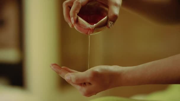 Aromatherapy Oil Massage Stock Video Aromatherapy Oil Massage Stock Video