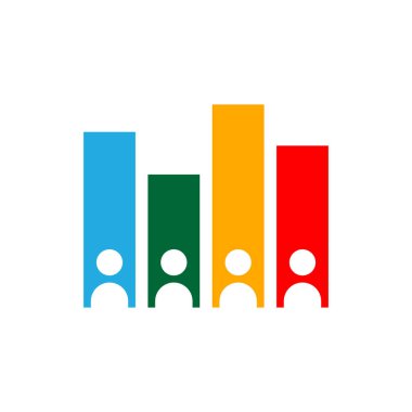 Beyaz arkaplandaki seçim simgesinden çık. vektör illüstrasyonu