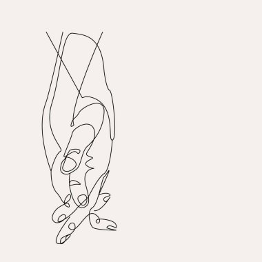 İki kişinin robot resmini çiz. Hisse senedi. Resim çizimi