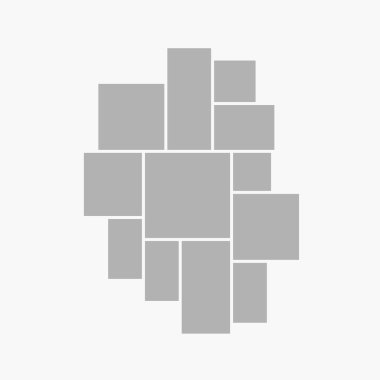 Vektör Ruh hali Tahtası ve Marka Sunumu. Vektör çizimi