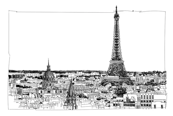 Η πρωτεύουσα, Παρίσι, Γαλλία — Φωτογραφία Αρχείου