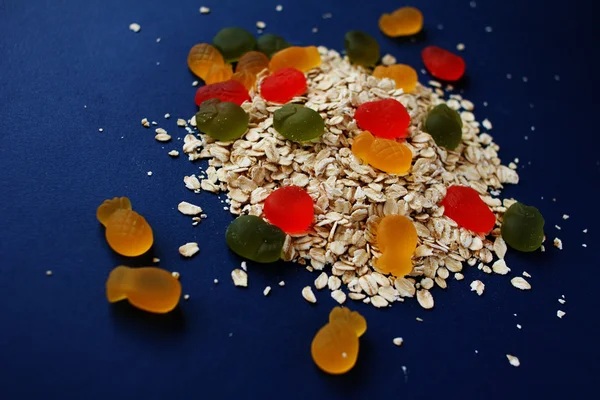 Sweets, şeker ile yulaf ezmesi
