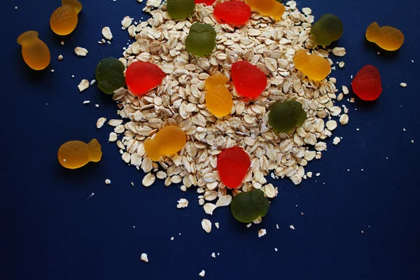 Sweets, şeker ile yulaf ezmesi
