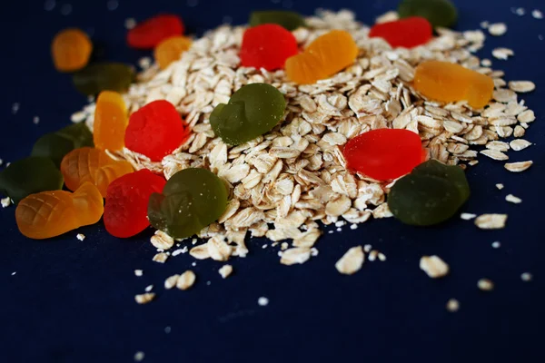 Sweets, şeker ile yulaf ezmesi
