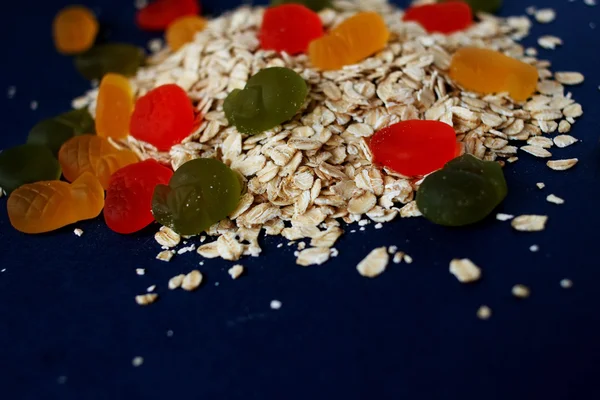 Sweets, şeker ile yulaf ezmesi