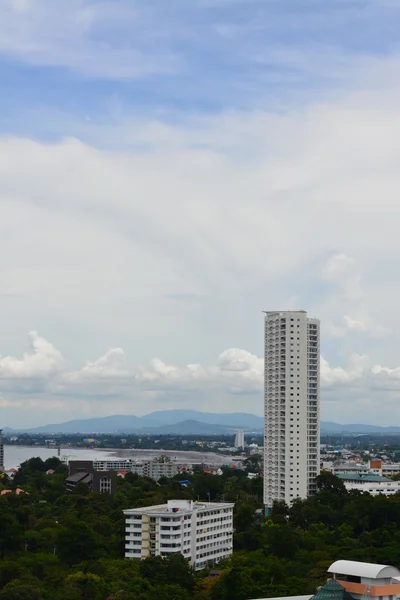 View from the top of the city Pattaya — Stock Photo, Image