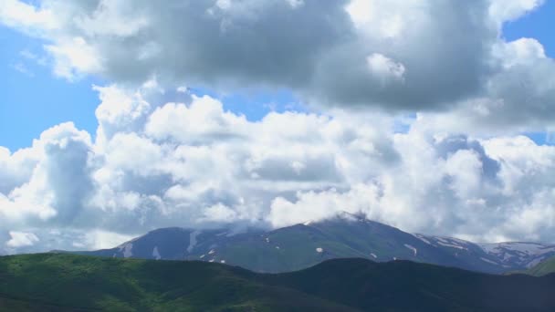 雲の時間経過. — ストック動画