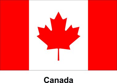 Vektör görüntü Kanada bayrağı