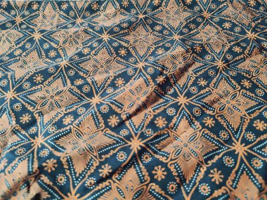 şekil, doku, kırışık geometrik batik kumaşın arka planı